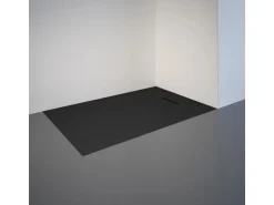 Schulte Duschwanne ExpressPlus Extraflach Rechteck 120 cm x 80 cm Anthrazit