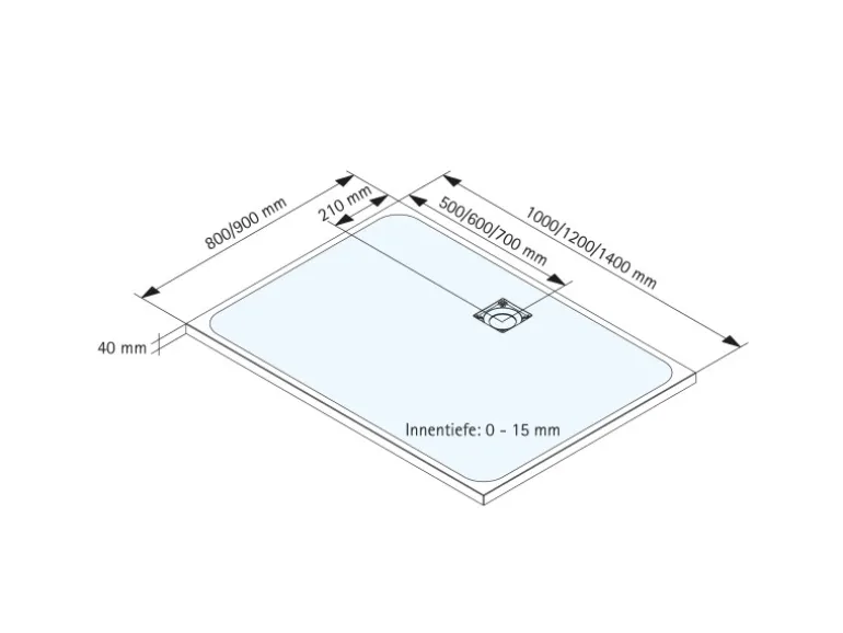 Schulte Duschwanne ExpressPlus Rechteck 120 cm x 80 cm Alpinweiß