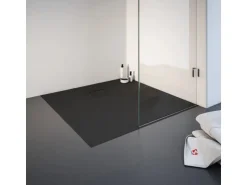 Schulte Duschwanne ExpressPlus Quadrat 120 cm x 120 cm Anthrazit