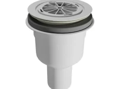 Schulte ExpressPlus Ablauf für DWM-Tec Duschwannen senkrecht ohne Deckel