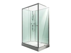 Schulte Komplettduschkabine Ibiza Duschpaneel links 80 x 120 x 204 cm