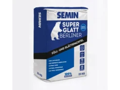 Semin Füll- und Glättspachtel Super Glatt Berliner 25 kg Weiß