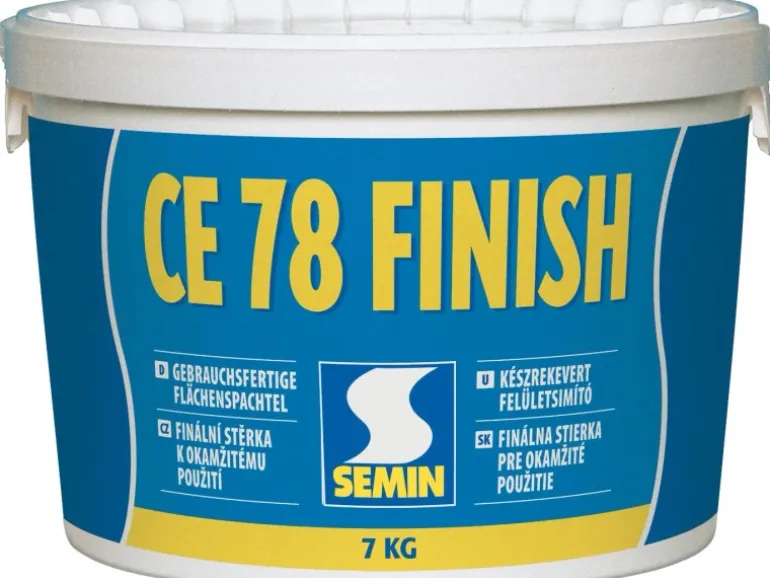 Semin Spachtelmasse CE 78 Finish Pastös 7 kg