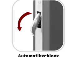 Sicherheits-Haustür ThermoSpace Milano Prime RC2 Komfort Anthr. 110 x 210 cm L