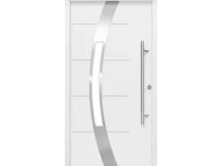 Sicherheits-Haustür ThermoSpace Prime Prag RC2 Weiß 100 x 210 cm Anschlag R