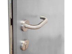 Sicherheits-Haustür ThermoSpace Prime Paris RC2 Grau 110 x 210 cm Anschlag L