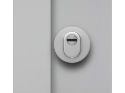 Sicherheits-Haustür ThermoSpace Prime Paris RC2 Grau 110 x 210 cm Anschlag L