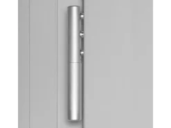 Sicherheits-Haustür ThermoSpace Prime Paris RC2 Grau 110 x 210 cm Anschlag L