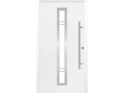 Sicherheits-Haustür ThermoSpace Prime Palermo RC2 Komfort Weiß 100 x 210 cm R