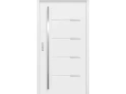 Sicherheits-Haustür ThermoSpace Oslo Prime RC2 Komfort Weiß 110 x 210 cm L