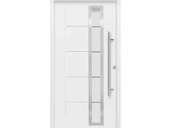 Sicherheits-Haustür ThermoSpace Prime Paris RC2 Weiß 100 x 210 cm Anschlag R