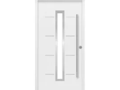 Sicherheits-Haustür ThermoSpace Milano Prime RC2 Komfort Weiß 110 x 210 cm R