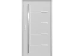 Sicherheits-Haustür ThermoSpace Oslo Prime RC2 Grau 100 x 210 cm Anschlag L