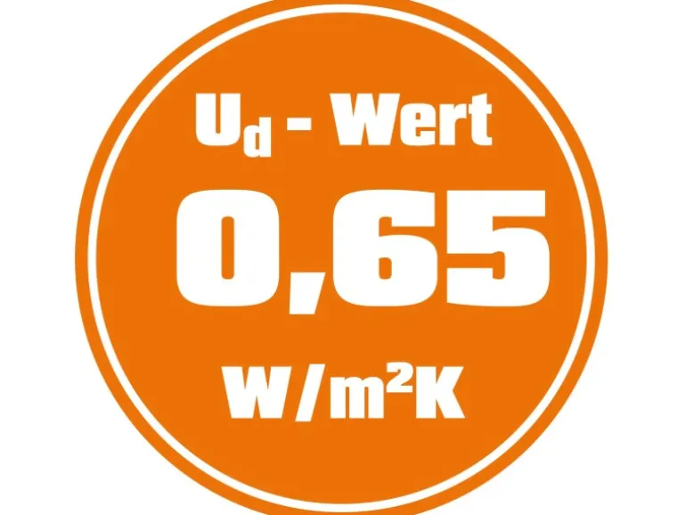 Sicherheits-Haustür ThermoSpace Oslo Prime RC2 Weiß 110 x 210 cm Anschlag R