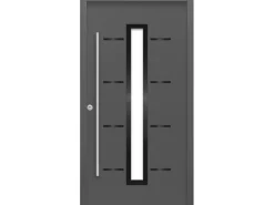 Sicherheits-Haustür ThermoSpace Prime Milano RC2 Komfort Anthr. 100x210 cm DIN L