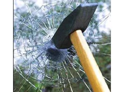 Sicherheits-Haustür ThermoSpace Prime Milano RC2 Komfort Anthr. 100x210 cm DIN L