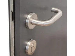 Sicherheits-Haustür ThermoSpace Prime Paris RC2 Anthr. 110 x 210 cm Anschlag R