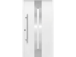 Sicherheits-Haustür ThermoSpace Prime Dublin RC2 Weiß 110 x 210 cm Anschlag L
