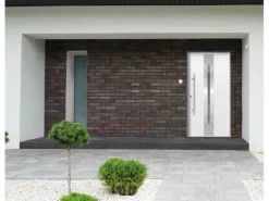 Sicherheits-Haustür ThermoSpace Prime Dublin RC2 Weiß 110 x 210 cm Anschlag L