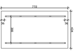 Skan Holz Carport Schwarzwald mit Dachschalung 424 x 772 cm Grau