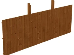 Skan Holz Rückwand Deckelschalung 550 x 180 cm Fichte Nussbaum