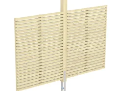 Skan Holz Rückwand Rhombus 291 x 160 cm Fichte Natur