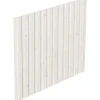 Skan Holz Seitenwand Deckelschalung 230 x 180 cm Fichte Weiß