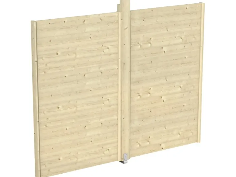 Skan Holz Seitenwand für Pavillon Toulouse unbehandelt 270 cm x 209 cm