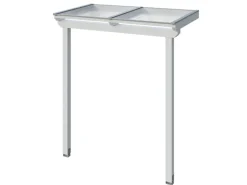 Skan Holz Vordach Anklam 1 Weiß 220 cm x 124 cm