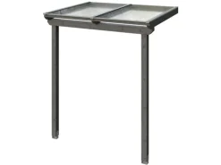 Skan Holz Vordach Anklam 2 Schiefergrau 220 cm x 174 cm