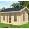Skan Holz-Gartenhaus Lugano 1 mit Dachlattung B x T 420 cm x 300 cm