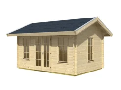 Skan Holz-Gartenhaus Lugano 1 mit Dachlattung B x T 420 cm x 300 cm