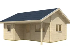 Skan Holz-Gartenhaus St. Moritz mit Dachlattung B x T 600 cm x 500 cm