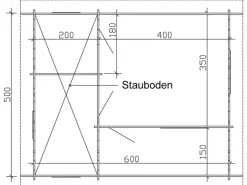 Skan Holz-Gartenhaus St. Moritz mit Dachlattung B x T 600 cm x 500 cm