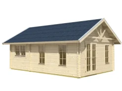 Skan Holz-Gartenhaus Toronto 4 mit Dachlattung B x T 420 cm x 660 cm