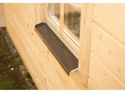 Skan Holz-Gartenhaus Toronto 4 mit Dachlattung B x T 420 cm x 660 cm