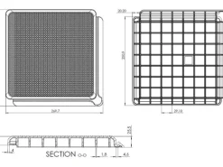 Skaza Terrassenplatten Balkon Braun