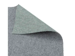 Snapstyle Kunstrasen Rasenteppich mit Noppen Kingston Grau 400x150cm