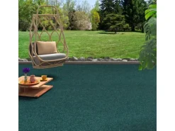 Snapstyle Kunstrasen Rasenteppich mit Noppen Kingston Petrol 200x400cm