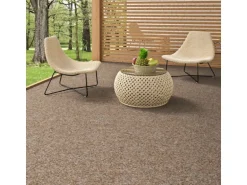 Snapstyle Kunstrasen Rasenteppich mit Noppen Kingston Beige 200x400cm