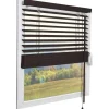 Sol Royal SolDecor JH3 Holzjalousie B70xH130 cm Dunkelbraun