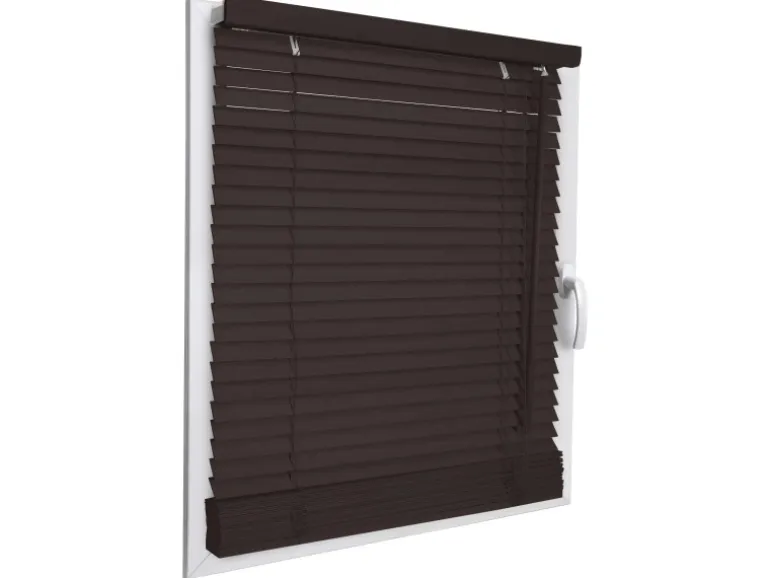 Sol Royal SolDecor JH3 Holzjalousie B70xH130 cm Dunkelbraun