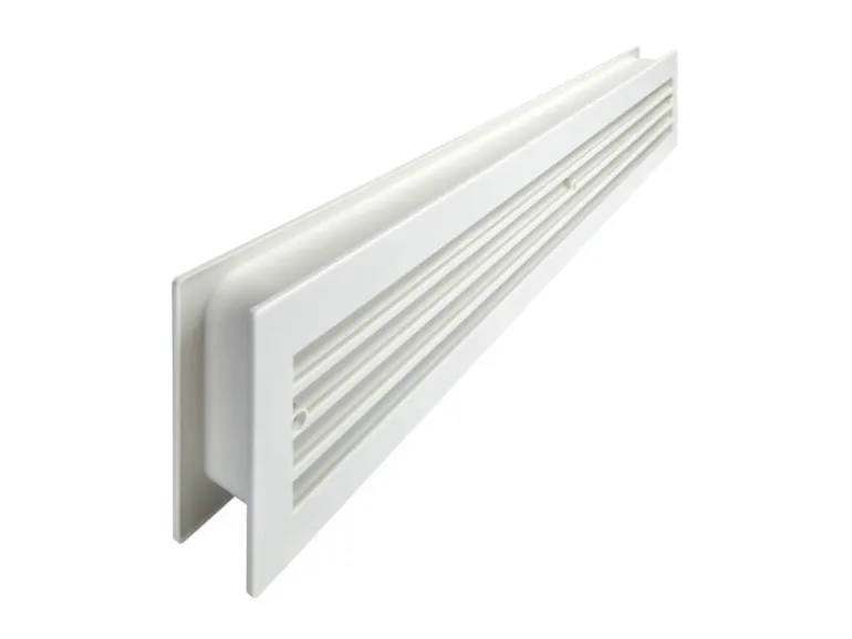 SOTECH 1 Paar Lüftungsgitter BRISE für Türen Schlitzlochung Braun