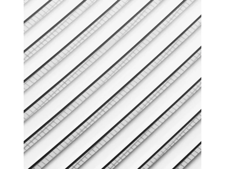 SOTECH Aluminium-Lüftungsgitter 140 x 140 mm Weiß Aufschraubbar mit Insektenschutz