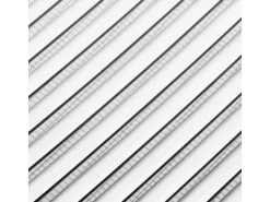 SOTECH Aluminium-Lüftungsgitter 190 x 190 mm Weiß Aufschraubbar mit Insektenschutz