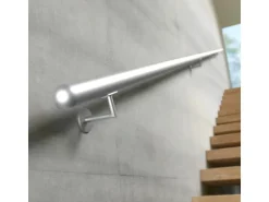 SOTECH Handlaufhalter CLASSIC Silber Höhe 67,8 mm Ausladung 67,5 mm für Handläufe mit Ø 45 mm