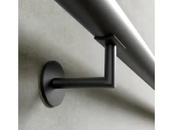 SOTECH Handlaufhalter CLASSIC Schwarz Höhe 67,8 mm Ausladung 67,5 mm für Handläufe mit Ø 45 mm