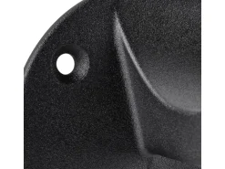 SOTECH Handlaufhalter COMPACT Schwarz Höhe 68 mm Ausladung 65 mm für Handläufe mit Ø 45 mm