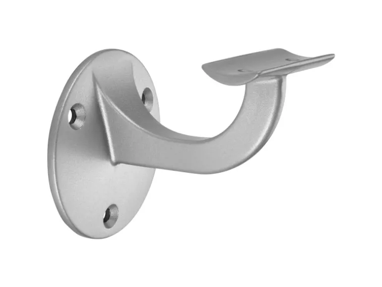 SOTECH Handlaufhalter COMPACT Silber Höhe 68 mm Ausladung 65 mm für Handläufe mit Ø 45 mm