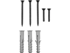 SOTECH Handlaufhalter ROBUST Schwarz Höhe 68 mm Ausladung 67,5 mm für Handläufe mit Ø 45 mm